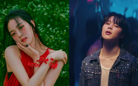 Jimin và Jisoo rủ nhau "chơi cầu trượt" trên Billboard Hot 100, ai "trượt" sâu hơn?