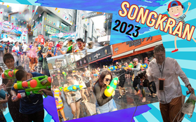 Ngay lúc này: Songkran 2023 chính thức diễn ra, giới trẻ Việt hoà mình cùng hàng ngàn du khách quốc tế tại Bangkok