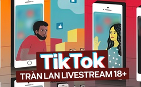 Phản cảm livestream nội dung 18+ rồi gắn link bán hàng trên TikTok