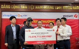 Mua Vietlott cho vui, bất ngờ trúng 73 tỷ đồng