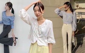 Cứ kết hợp áo blouse với 4 kiểu quần này thì ai cũng khen bạn có gu thẩm mỹ