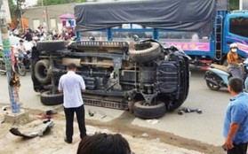 Vụ xe tông thiếu tá CSGT và hai người dân: Khởi tố tài xế tội giết người
