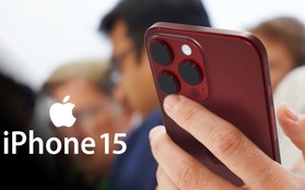 Hình ảnh mới nhất của iPhone 15 Pro lộ diện: Thêm màu đỏ đẹp lịm tim, phím bấm thay đổi sau 16 năm ra mắt