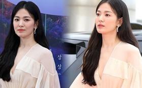 Song Hye Kyo để lộ hình xăm ấn tượng trên cánh tay, "ngọc nữ màn ảnh" có bước chuyển mình cực chất sau vài năm ly hôn