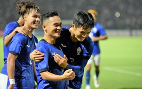 U22 Campuchia thắng đậm Timor Leste ngày ra quân bóng đá nam SEA Games 32