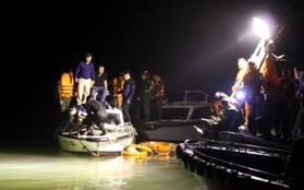 Xuyên đêm tìm kiếm thi thể nạn nhân vụ trực thăng Bell-505 rơi ở Hải Phòng
