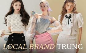 4 local brand Trung xịn đỉnh: Váy áo vừa đẹp lại sang, hội sành điệu châu Á hầu như biết