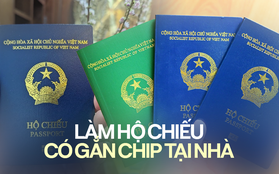 Hướng dẫn làm hộ chiếu gắn chip điện tử online, nhận kết quả ngay tại nhà!