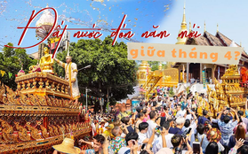 Nước láng giềng của Việt Nam nhưng lại đón năm mới giữa tháng 4: Có gì mà lại thu hút đông du khách đến thế?