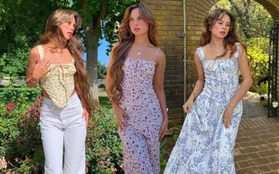 Blogger người Pháp có 6 chiêu phối váy áo hoa nhí ''đẹp hết nấc'', bạn học theo chắc chắn được khen xinh