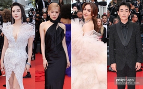 Thảm đỏ Cannes ngày 2: Rosé và nữ hoàng làng giải trí Thái đối lập, bản sao Song Hye Kyo chơi trội