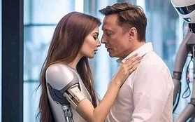 Sự thật về những hình ảnh tỷ phú Elon Musk ôm hôn robot khiến ai nhìn cũng sốc