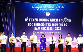 Hà Nội dẫn đầu học sinh giỏi quốc gia, quốc tế