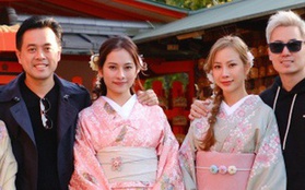 Dương Khắc Linh đưa bà xã Sara Lưu sang Nhật Bản quay MV cùng em trai Đăng Khôi