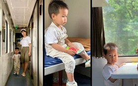 Hành trình đi tàu lửa từ Đà Nẵng đến Huế, trải nghiệm thú vị ngắn ngày của em bé 2,5 tuổi