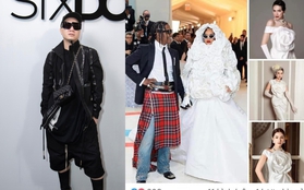 NTK Đỗ Mạnh Cường so sánh váy dự Met Gala của Rihanna với đồ mình thiết kế khiến netizen đồng loạt phản pháo