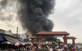 Vụ cháy chợ ở Đắk Lắk: Hệ thống bơm bị hỏng khi đang dập lửa