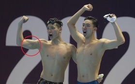 Tuyển bơi Việt Nam “hái” vàng SEA Games, hot boy Kim Sơn tiết lộ ý nghĩa hình xăm Olympic trên bắp tay