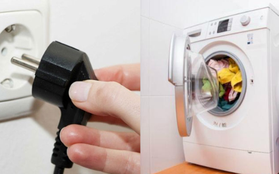 Máy giặt dùng xong có nên rút dây điện hay không? Dùng đã lâu nhưng không phải ai cũng biết