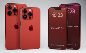 iPhone 15 tuyệt đẹp trong loạt màu sắc mới, lột xác ấn tượng với phiên bản đỏ rượu vang?