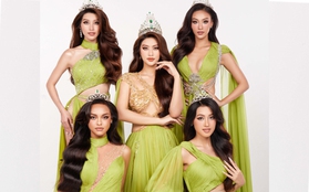 Miss Grand Vietnam 2023 tung hình hiệu chính thức, Thiên Ân thần thái cuốn hút bên dàn Á hậu
