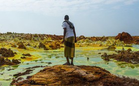 Suối địa nhiệt Dallol: Kỳ quan độc đáo có một không hai trên Trái đất, đẹp nhưng nguy hiểm