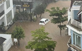 Đà Lạt: Nhiều khu vực bị ngập sau trận mưa lớn