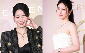Bộ đôi "đối thủ" của Song Hye Kyo trong The Glory bất ngờ hội ngộ tại sự kiện