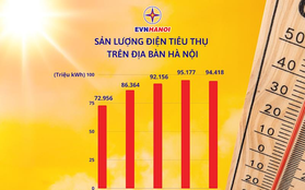 EVN Hà Nội: Lượng điện tiêu thụ tháng 5 tăng 22,5% so với tháng 4, một số khu vực đã bị cắt điện khẩn cấp