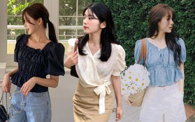 4 kiểu áo blouse tôn dáng nên mua trong dịp hè