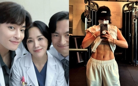 Minh tinh Doctor Cha khoe cơ bụng gây sốc ở tuổi 53, đến chị đại Kim Hye Soo, Dara và dàn sao cũng phải ngỡ ngàng