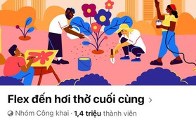 Hội “Flex đến hơi thở cuối cùng” bất ngờ thông báo tạm dừng hoạt động khi có 1,4 triệu thành viên