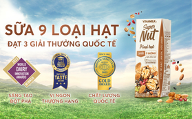 Bộ sưu tập giải thưởng quốc tế “khủng” của sản phẩm mới ra mắt nhà Vinamilk - sữa hạt Super Nut