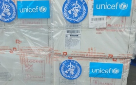 185.700 liều vaccine 5 trong 1 do UNICEF hỗ trợ đã về đến Việt Nam
