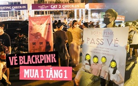 Tối kéo nhau ra Mỹ Đình pass vé BLACKPINK, sáng dậy sớm đi làm trả nợ, có nhóm ôm 2 tỷ tiền vé!