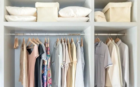 8 cách sắp xếp giúp tủ quần áo gọn đẹp như nhờ chuyên gia
