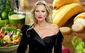Siêu mẫu Kate Moss tiết lộ 4 món ăn hàng ngày giúp cô trẻ lâu