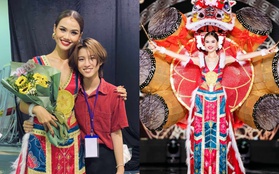 15 tuổi làm tác phẩm "Trống Lân" ở Miss Grand Vietnam 2023: Dành 2 tháng để hoàn thiện, là cột mốc xịn để "flex"