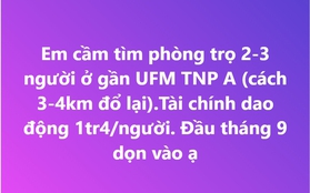 Sinh viên "dàn trận" tìm trọ online