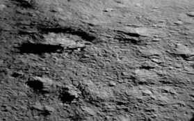 Bức đầu tiên về Mặt Trăng từ tàu vũ trụ Ấn Độ