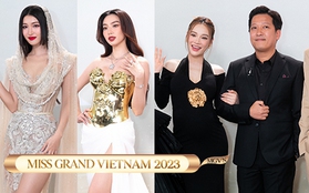 Dàn sao khủng đổ bộ Chung kết Miss Grand Vietnam: Trường Giang hộ tống Nhã Phương, Thùy Tiên - Phương Nhi đọ sắc nét căng