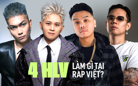 4 Huấn luyện viên làm gì ở Rap Việt mùa 3?