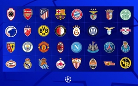 Danh sách 32 đội bóng dự vòng bảng Cúp C1 châu Âu 2023/2024