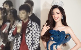 Ồn ào với Hoa hậu Ý Nhi chưa dừng, Nguyễn Hữu Kim Sơn thản nhiên uống trà sữa ở show thời trang