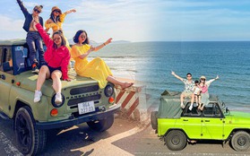 Tour xe Jeep đi trên cung đường biển Mũi Né, nơi sống ảo cho những người thích "xê dịch"