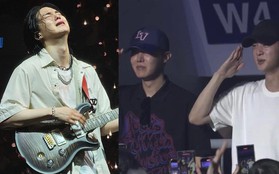 j-hope và anh cả Jin (BTS) xuất hiện tại concert của Suga, còn làm một hành động khiến fan nức nở!