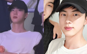 Jin (BTS) xuất hiện trước công chúng lần đầu tiên sau gần 8 tháng nhập ngũ