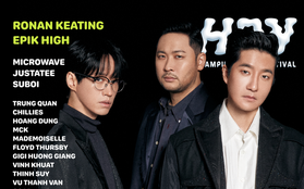 Epik High và thủ lĩnh nhóm Boyzone xác nhận trình diễn tại HAY FEST 2023, Hà Nội liên tục đón nghệ sĩ quốc tế "quá xịn"