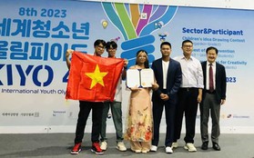 Nhóm học sinh Quảng Ninh đạt Huy chương Vàng tại Olympic khoa học quốc tế Hàn Quốc 2023