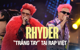 Quang Anh Rhyder: Là "tế thần" cho dư luận cả mùa Rap Việt, cuối cùng ra về tay trắng